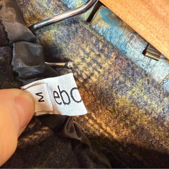 Long plaid wool blend skirt Outlander tartan style - Picture 5 of 7